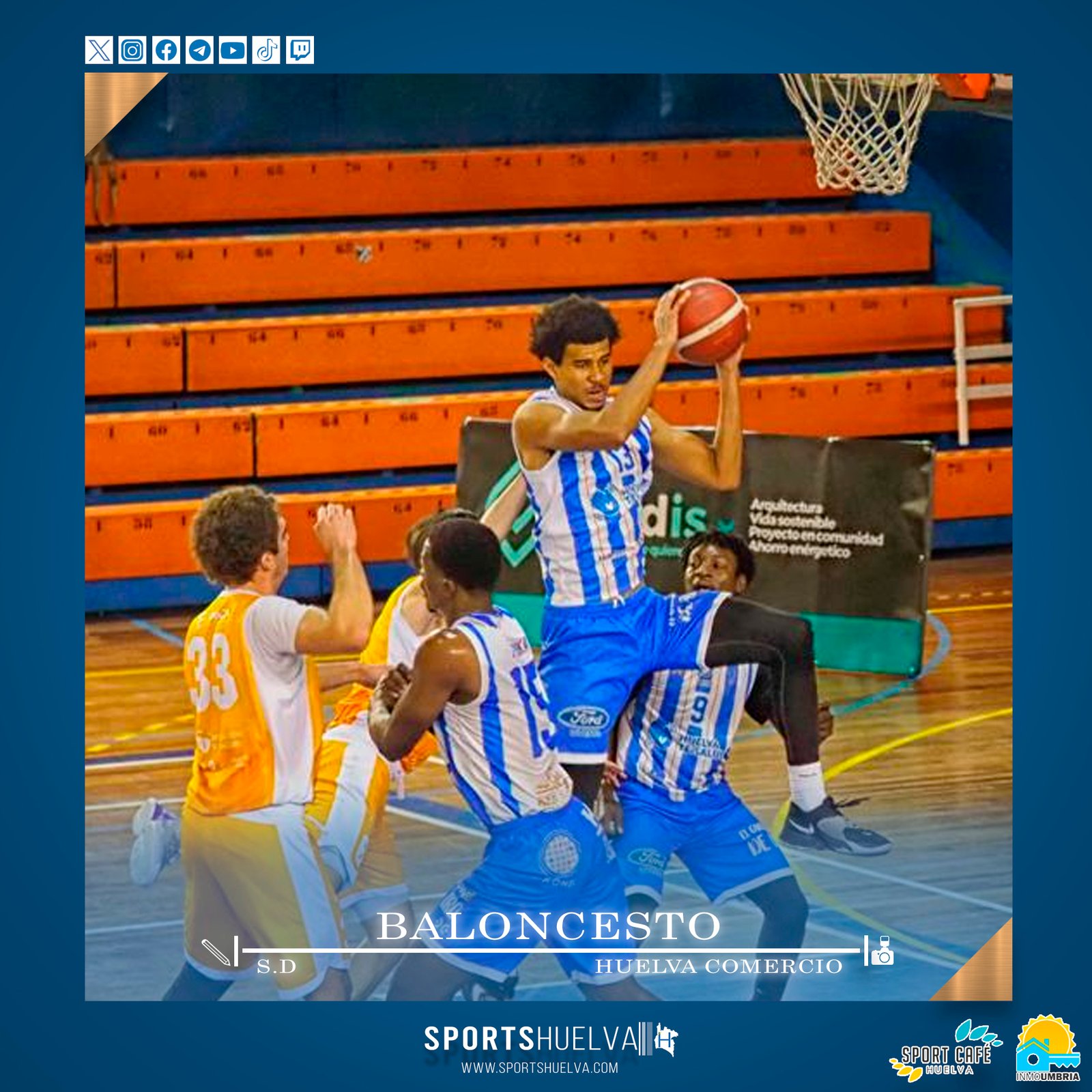 CAMERON GAINES RENUEVA CON EL HUELVA COMERCIO VIRIDIS