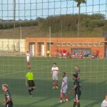 El CD Rociana vuelve a caer pese a su entrega ante el Racing Portuense (2-4)