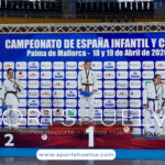 Judonuba brilla en Palma: oro nacional para Luna Villalba y meritorio papel de Raúl Villalba