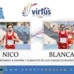 El CODA Huelva brilla en los Juegos Europeos Virtus 2026 con tres medallas para Blanca Betanzos y Nicolás Castaño