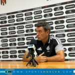 Jesús Galván aprueba el test final del Recre y avisa: «Estamos a un 40-45% de nuestro nivel»