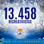 El Recre cierra su campaña de abonados con 13.458 socios y récord histórico en la cuarta categoría