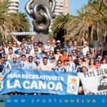 La Peña Recreativista La Canoa vuelve a surcar la ría rumbo al Nuevo Colombino